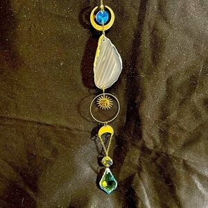 🌟Gold Rainbow 🌈 Crystal Sun Catcher (6)🌟